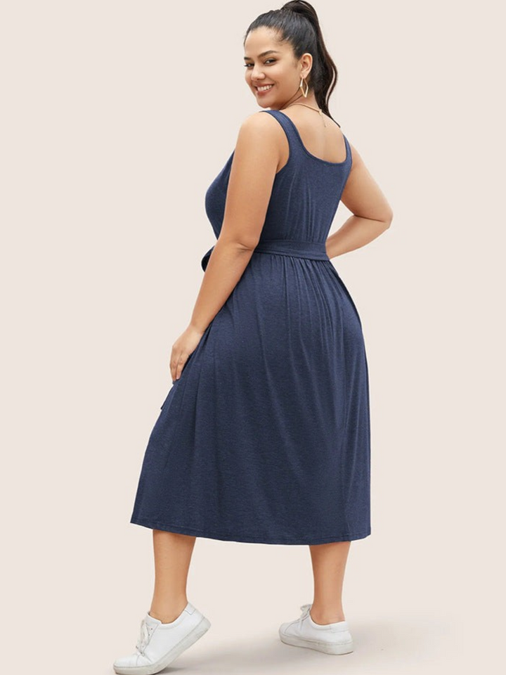 Rayna Sleeveless Midi Dress