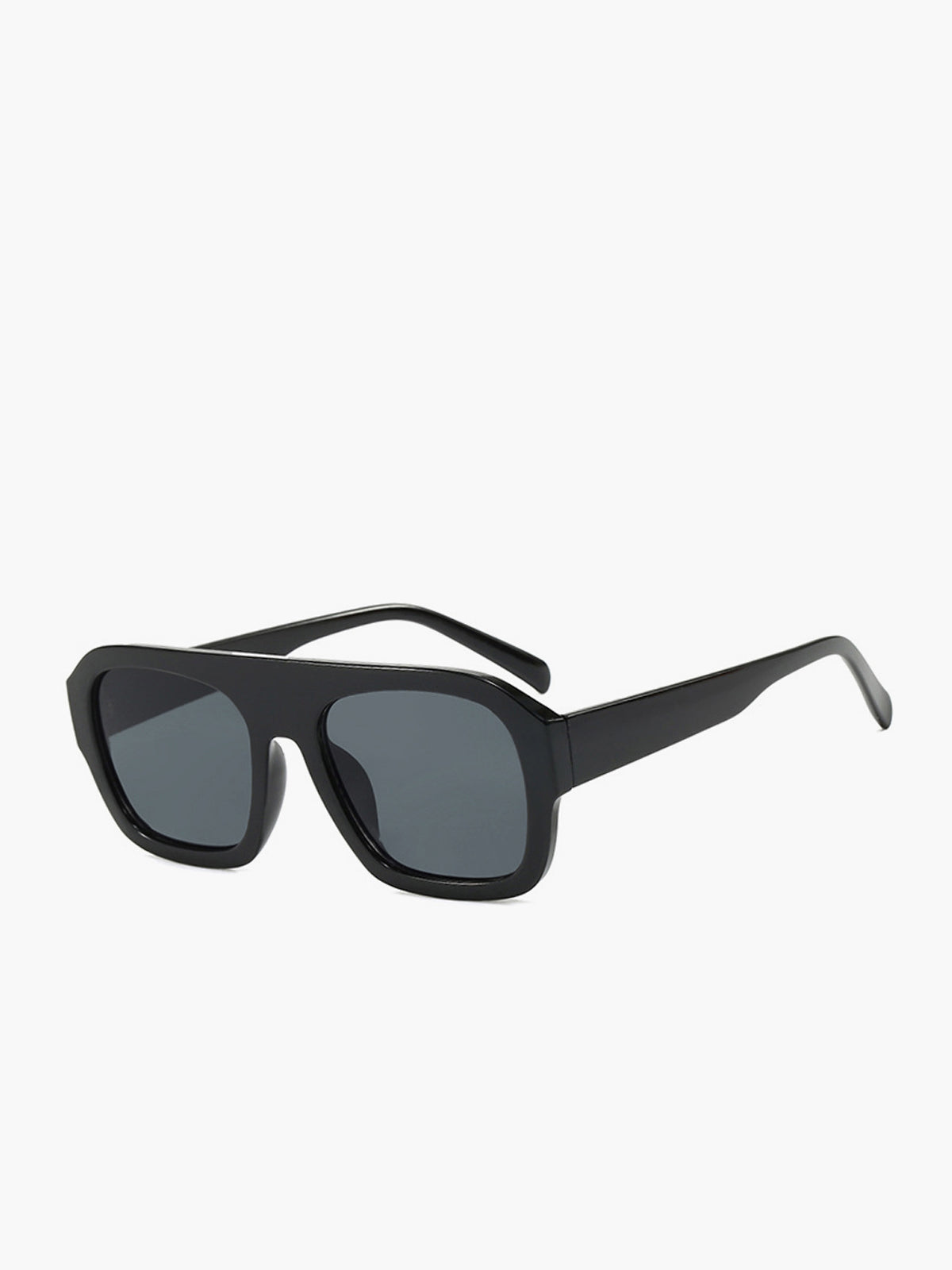 Arden Leopard Print Square Sunglasses