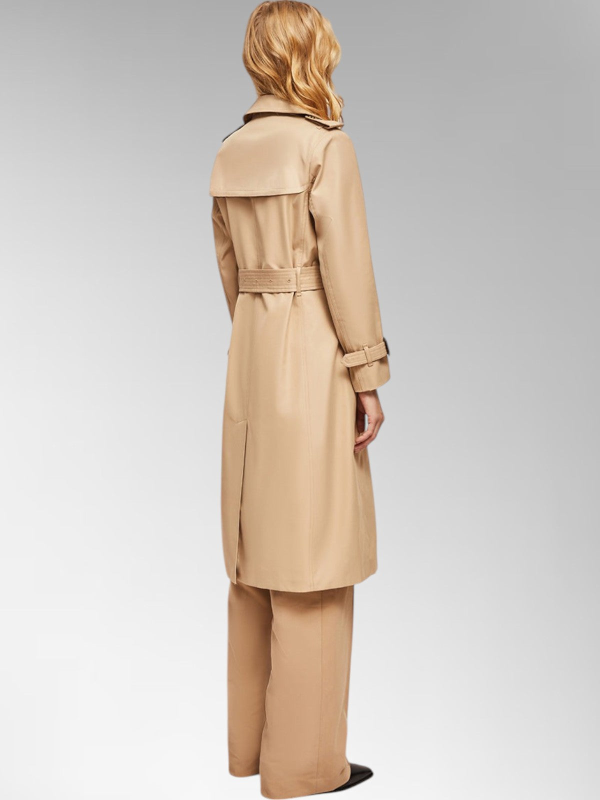Adeline Classic Cotton Trench Coat