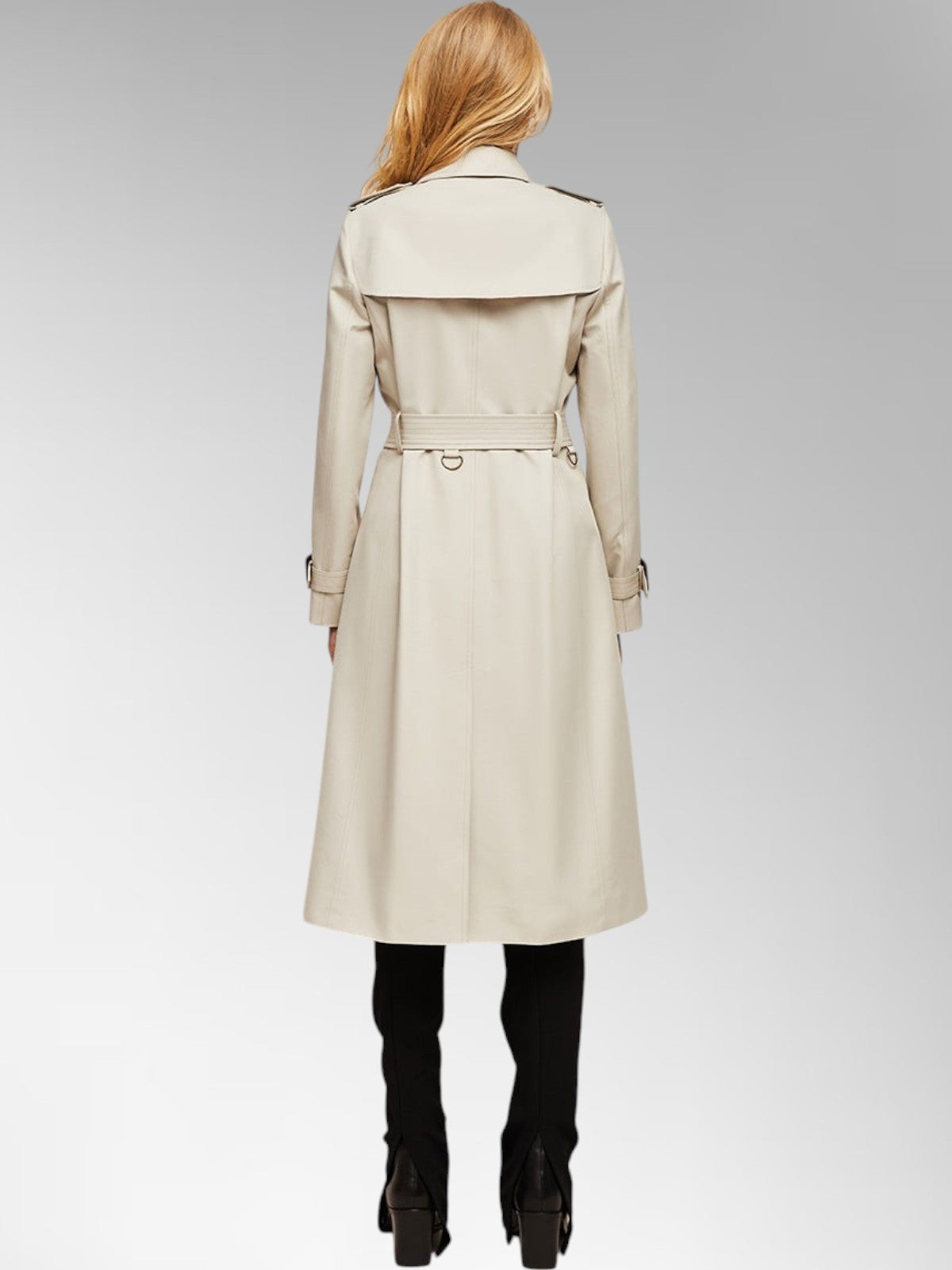 Adeline Classic Cotton Trench Coat