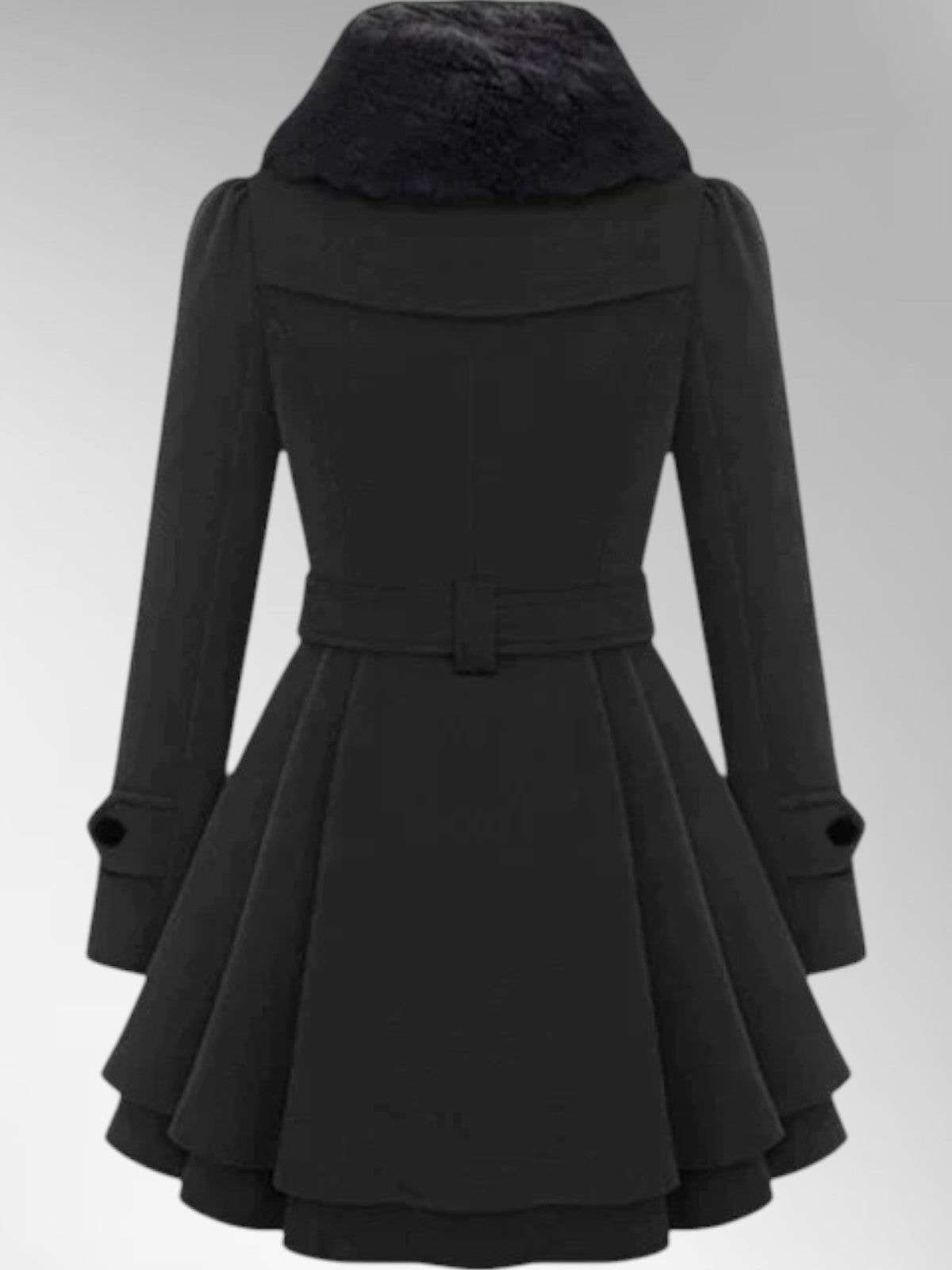 Evelyn Wool Blend Comfort Coat