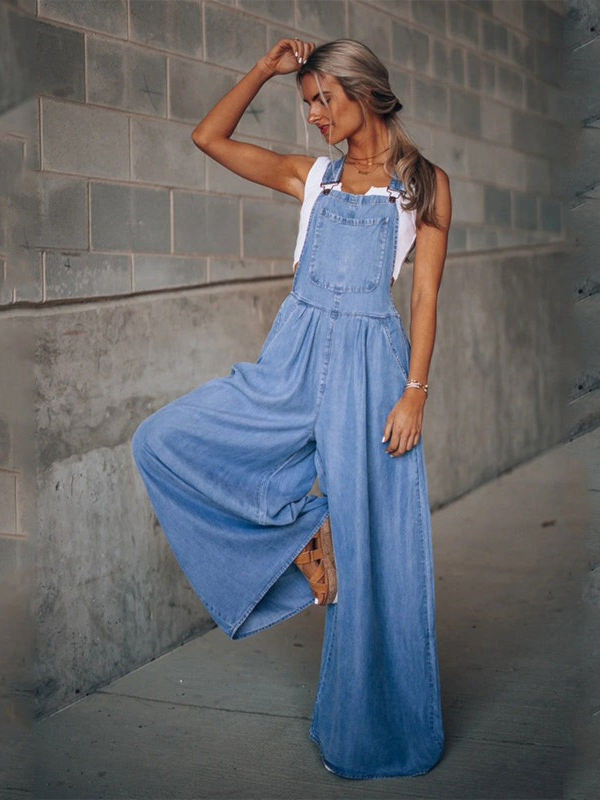 Lina Denim Jumpsuit