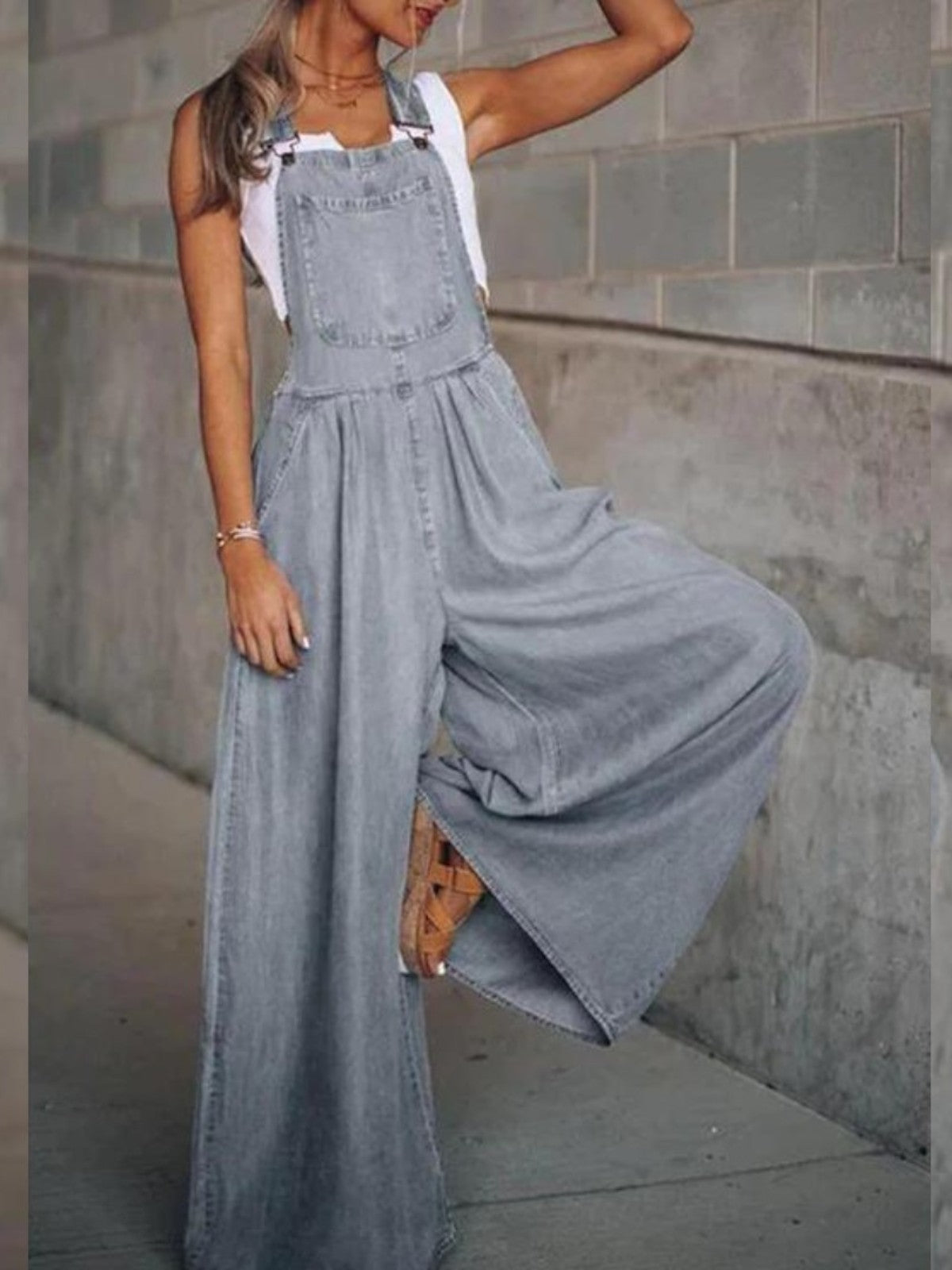 Lina Denim Jumpsuit