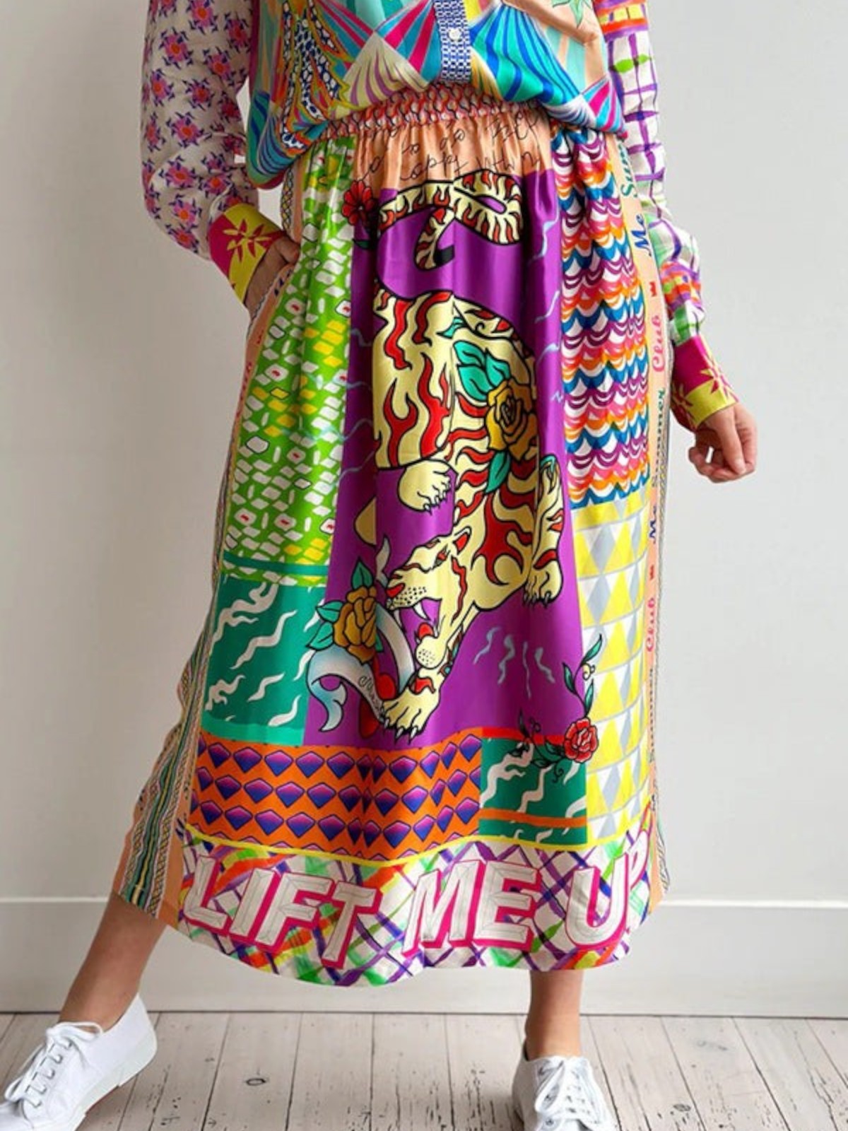 Elara Printed Two-Piece Set