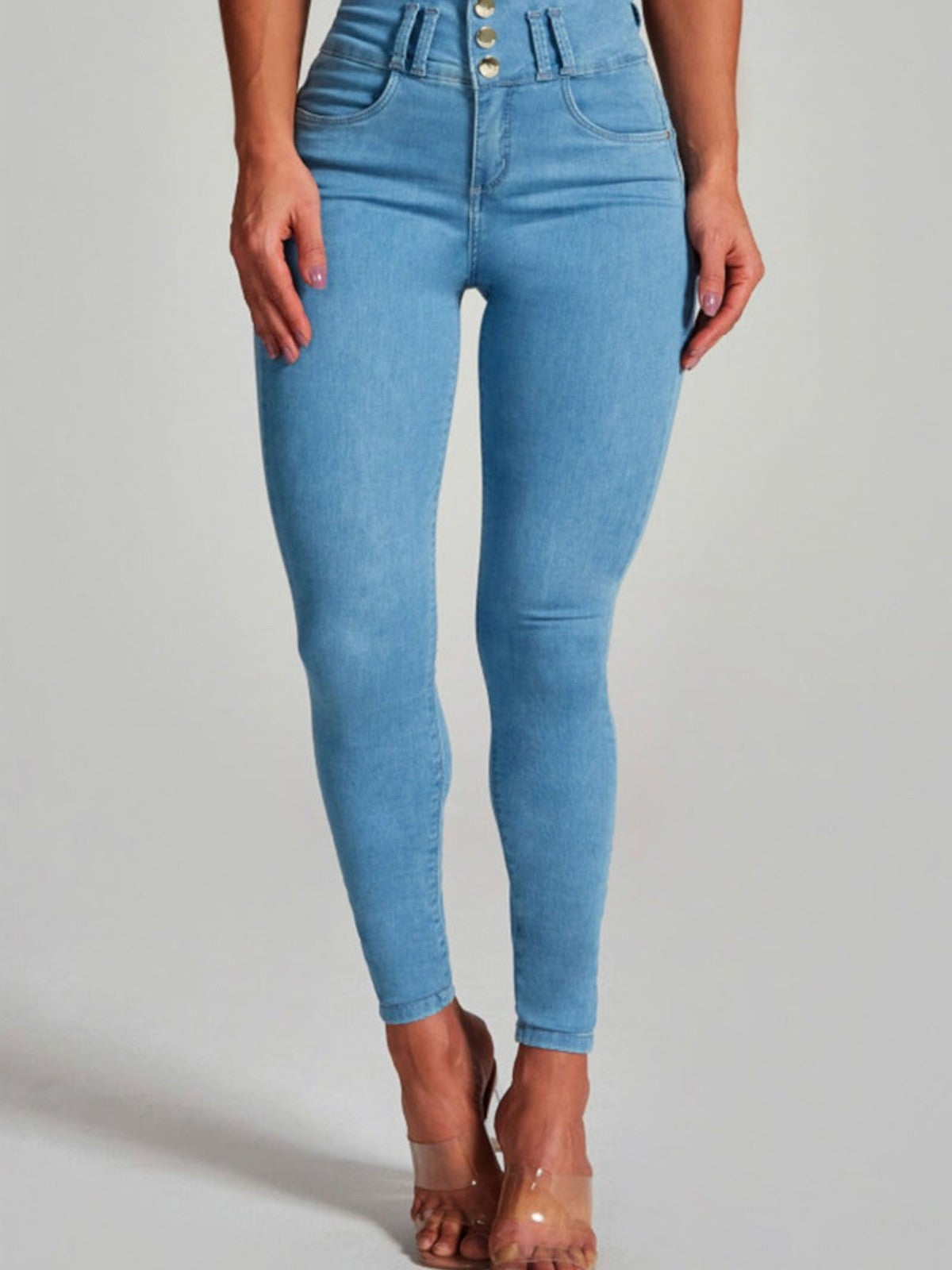 Amara High-Waisted Skinny Jeans