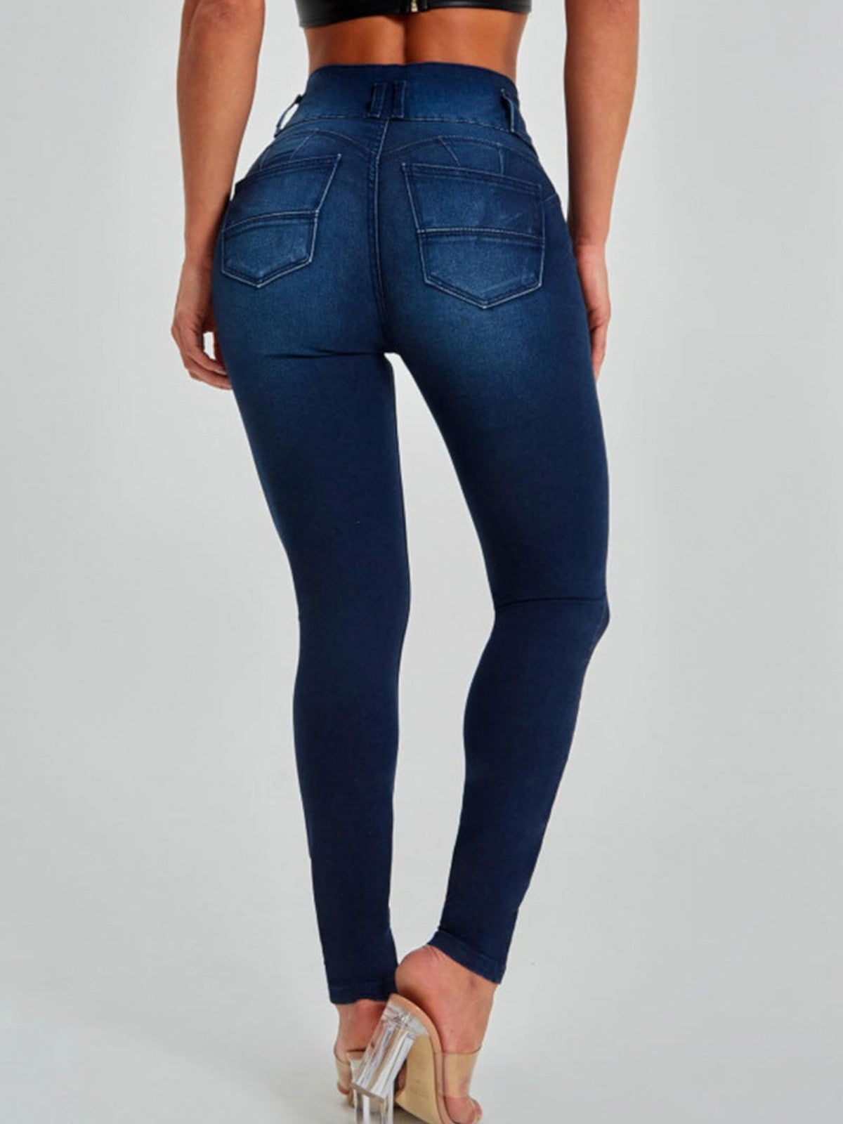 Amara High-Waisted Skinny Jeans