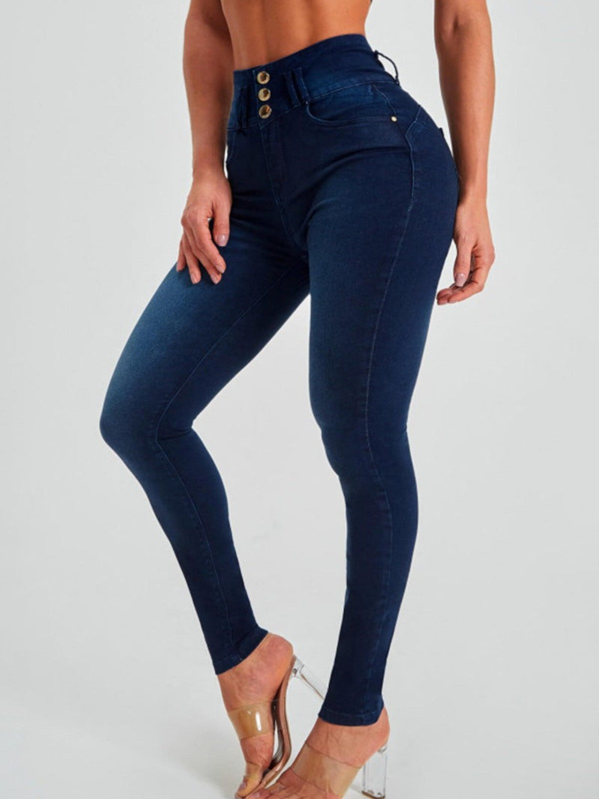 Amara High-Waisted Skinny Jeans