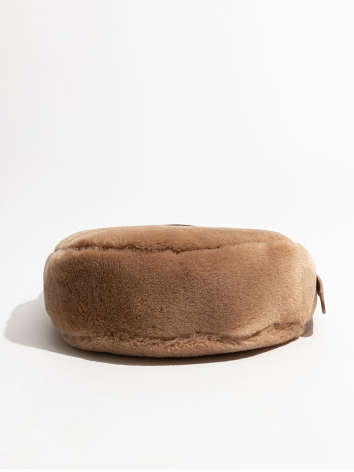 Kaia Adjustable Fuzzy Bag