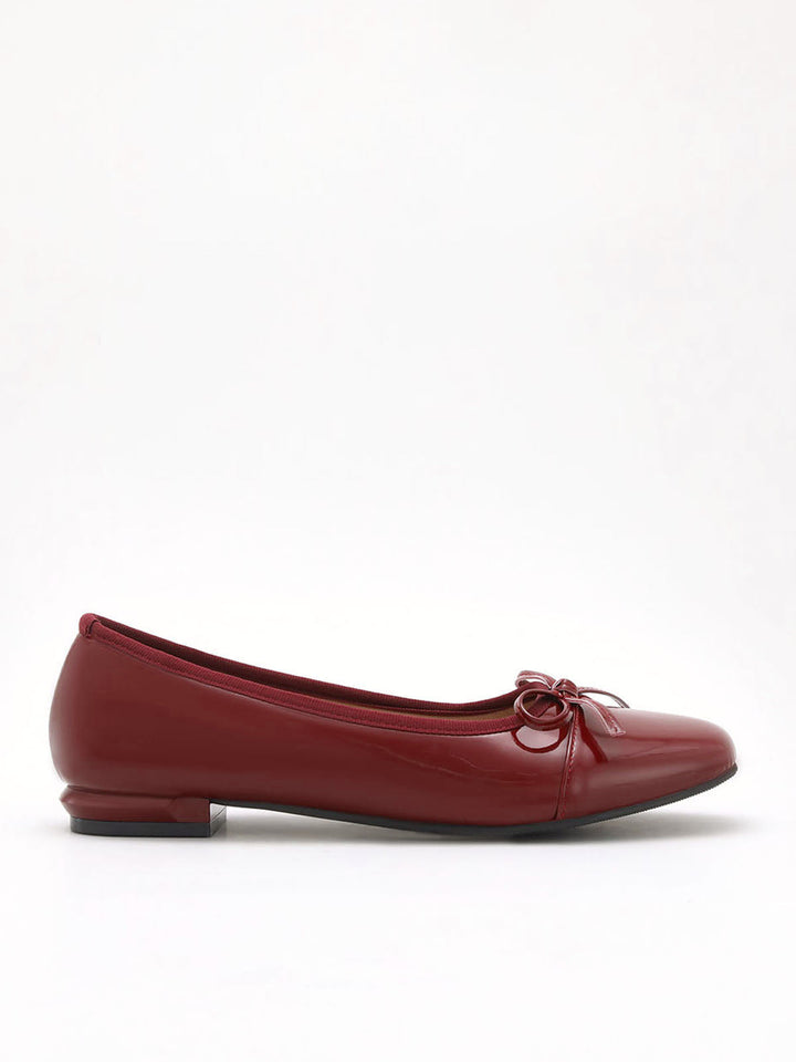 Fiora Bow Mary Jane Flats Shoes