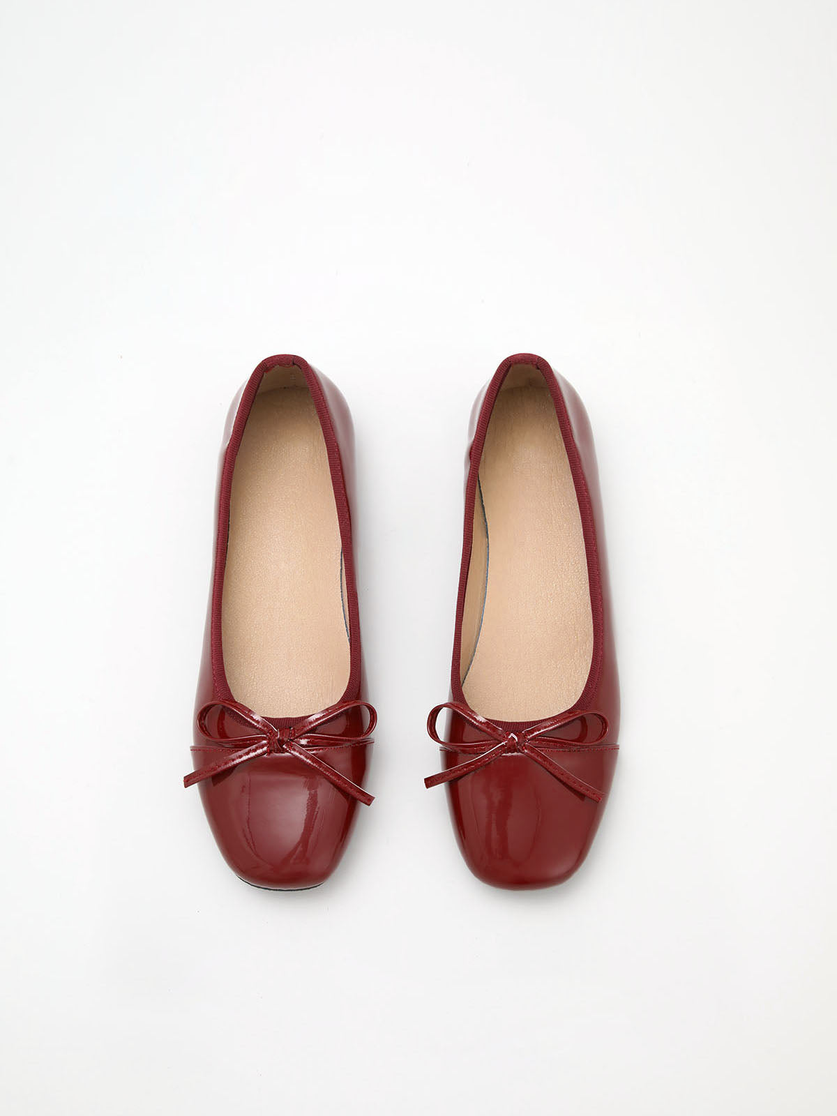 Fiora Bow Mary Jane Flats Shoes