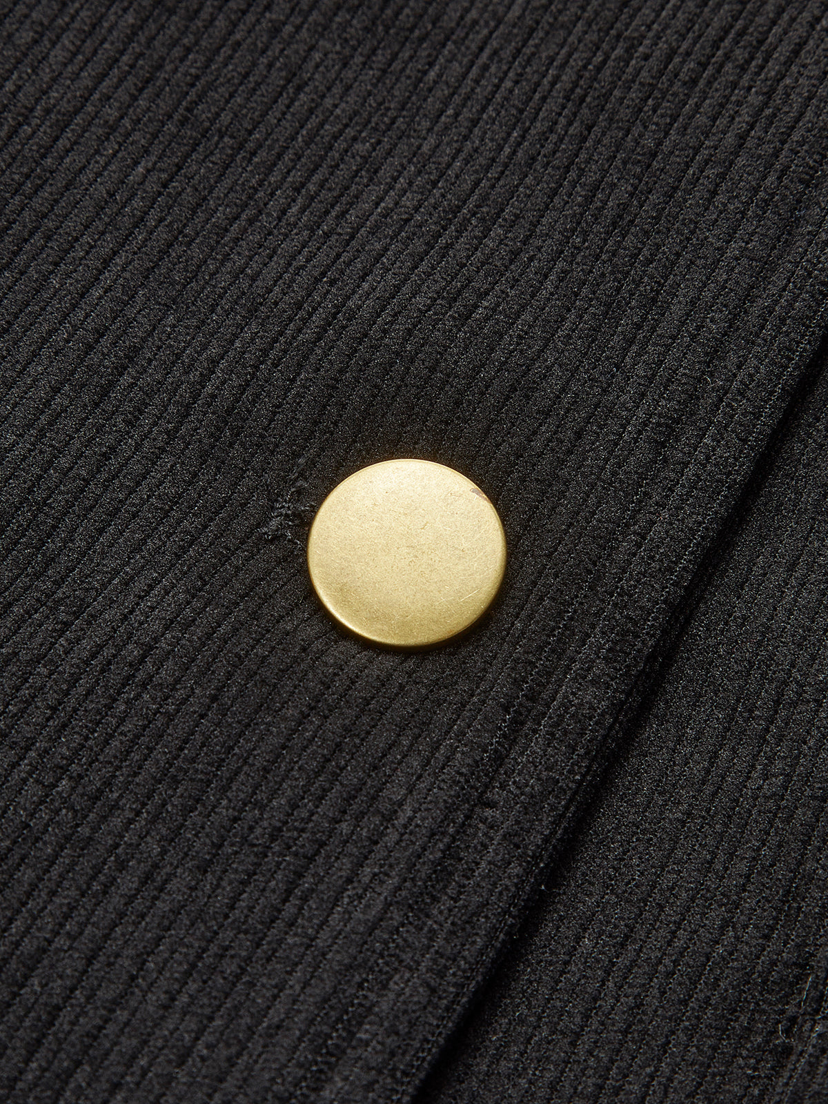 Leona 2-in-1 Denim Panel Polo Blouse