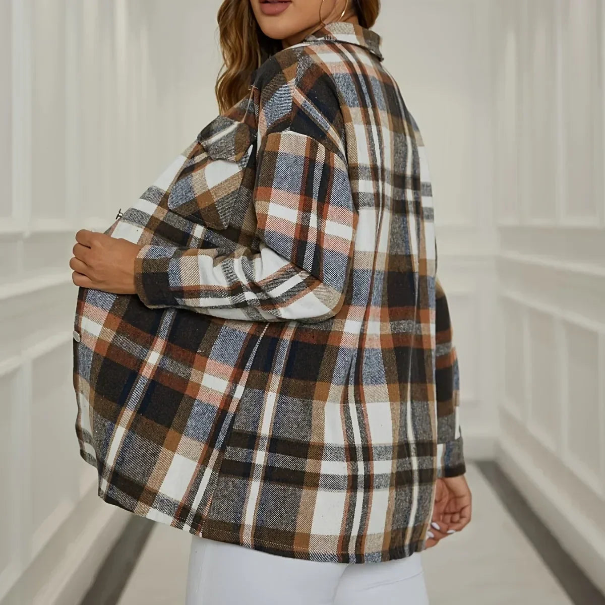 Lina Checkered Button Shirt