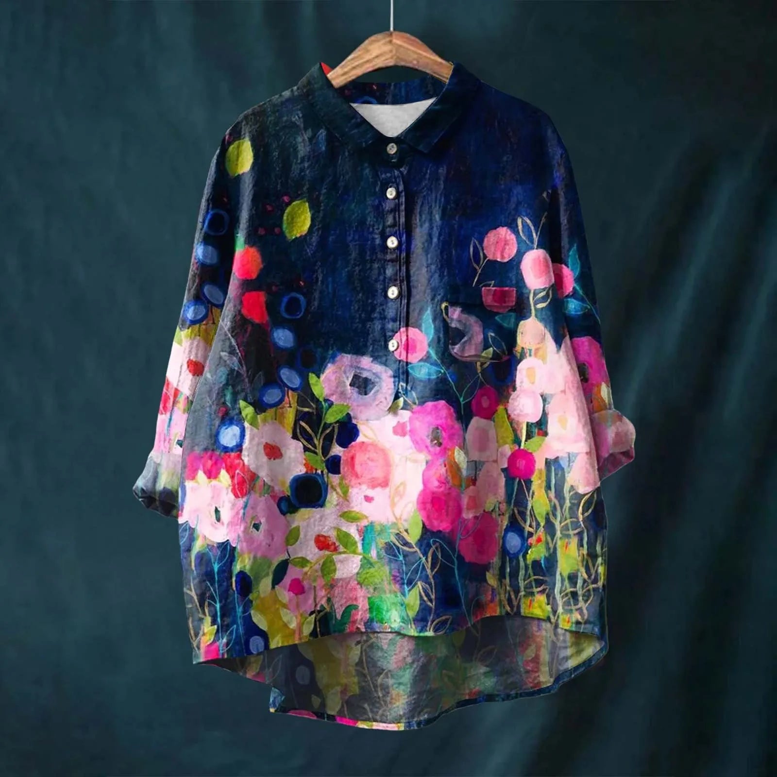 Hannah Floral Print Blouse
