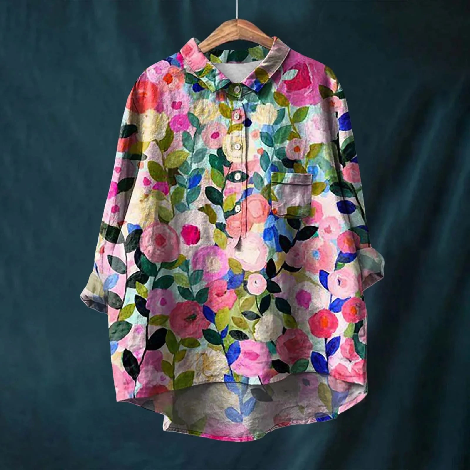 Hannah Floral Print Blouse
