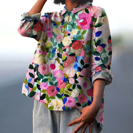 Amara Floral Print Blouse