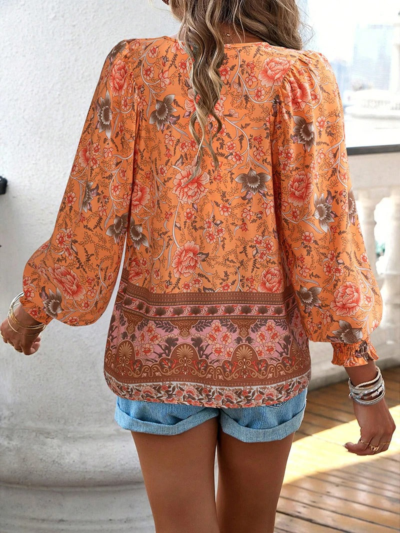 Aria Summer Floral Top