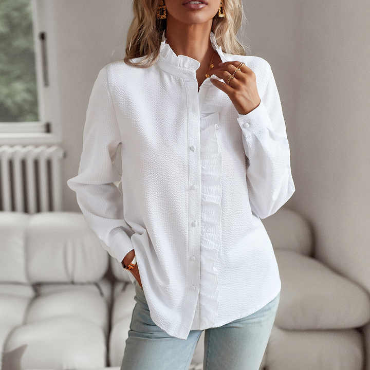 Elena Button-Down Blouse